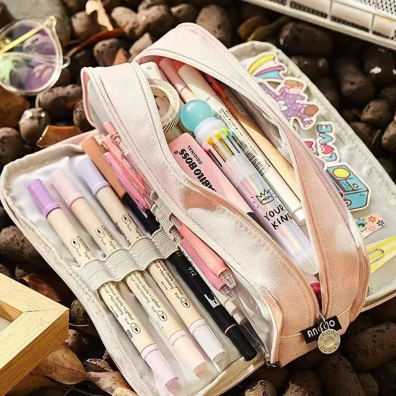 Large Big Creative Pencil Case Cute Boy Girl Kawaii Pencil Cases Storage Kids Pen Bag Stationery Box School Students Supplies
Large Big Creative Pencil Case Cute Boy Girl Kawaii Pencil Cases Storage Kids Pen Bag Stationery Box School Students Supplies