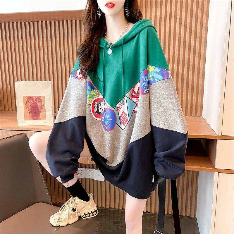Autumn Hooded Sweatshirt Essentials Hoodies Spring Aesthetic Korean Fashion Graphic Designer Anime Streetwear Hoodie for Women
Autumn Hooded Sweatshirt Essentials Hoodies Spring Aesthetic Korean Fashion Graphic Designer Anime Streetwear Hoodie for Women