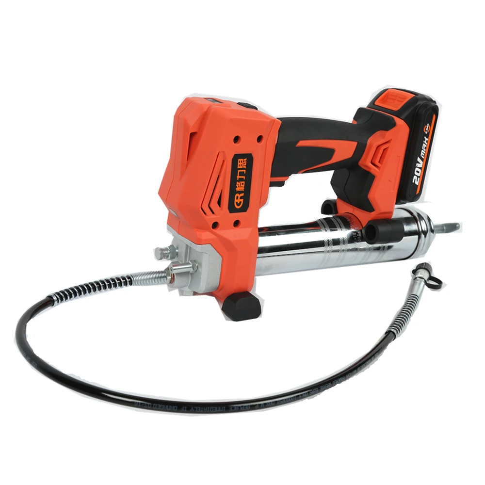CE, RoHS Certificates Professional Cordless 20V Grease Gun With 2pcs Battery 10000PSI Lubricating Machine
CE, RoHS Certificates Professional Cordless 20V Grease Gun With 2pcs Battery 10000PSI Lubricating Machine