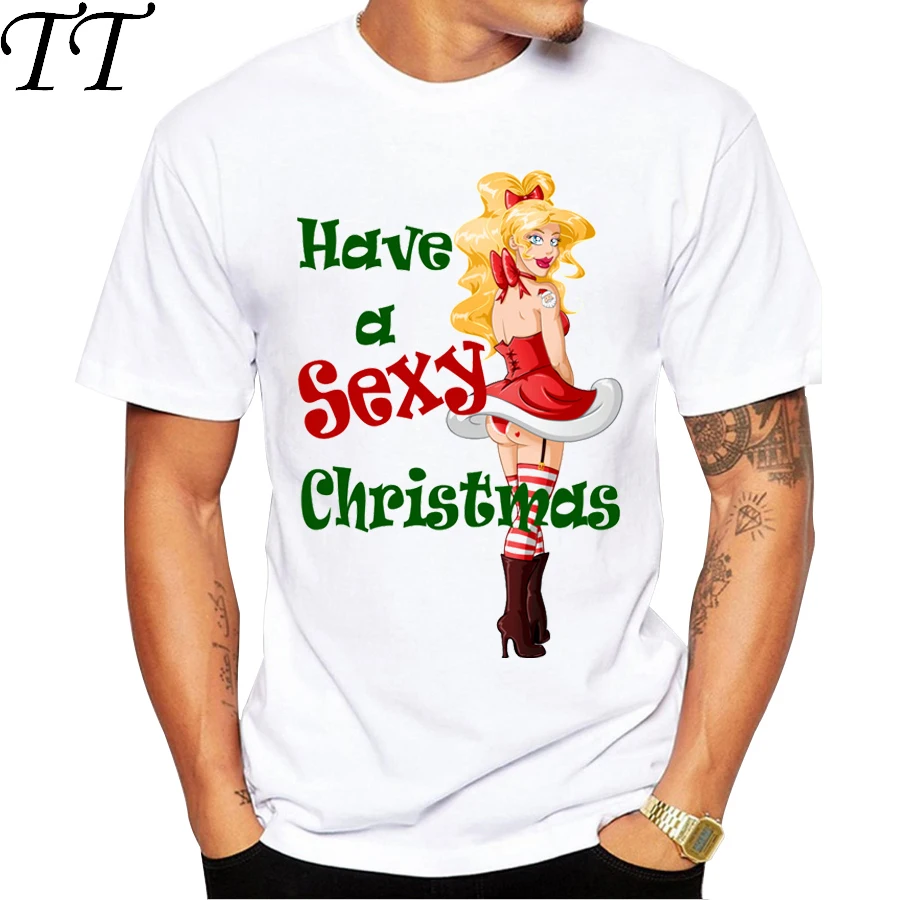 2019 Have a Sexy Christmas Men's T-shirt Fashion Elf Girl Printed Men T Shirts Short Sleeve Funny Tops gt213
2019 Have a Sexy Christmas Men's T-shirt Fashion Elf Girl Printed Men T Shirts Short Sleeve Funny Tops gt213