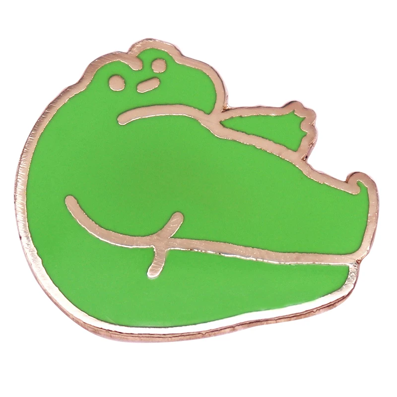 B2093 Funny Cartoon Frog Enamel Pin Froggy Badge Brooch Animal Lapel Pin Clothes Backpack Hat Accessories Custom Jewelry Gift
B2093 Funny Cartoon Frog Enamel Pin Froggy Badge Brooch Animal Lapel Pin Clothes Backpack Hat Accessories Custom Jewelry Gift