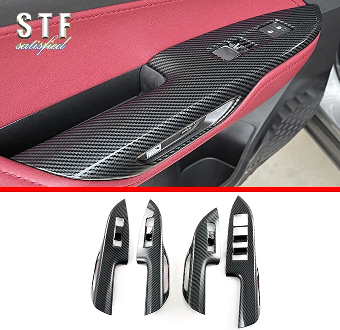 Carbon Fiber Style Door Window Buttons Cover Trim For Lexus NX-Class AZ20 NX250 NX350 NX450 2021 2022 Car Accessories Stickers
Carbon Fiber Style Door Window Buttons Cover Trim For Lexus NX-Class AZ20 NX250 NX350 NX450 2021 2022 Car Accessories Stickers
