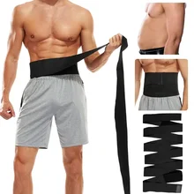 Abdomen Slimming Body Fitness Corset Reducer Belt Men Male Band Waist Bandage Belly Wrap Trainer Shaper Trimmer Shapewear