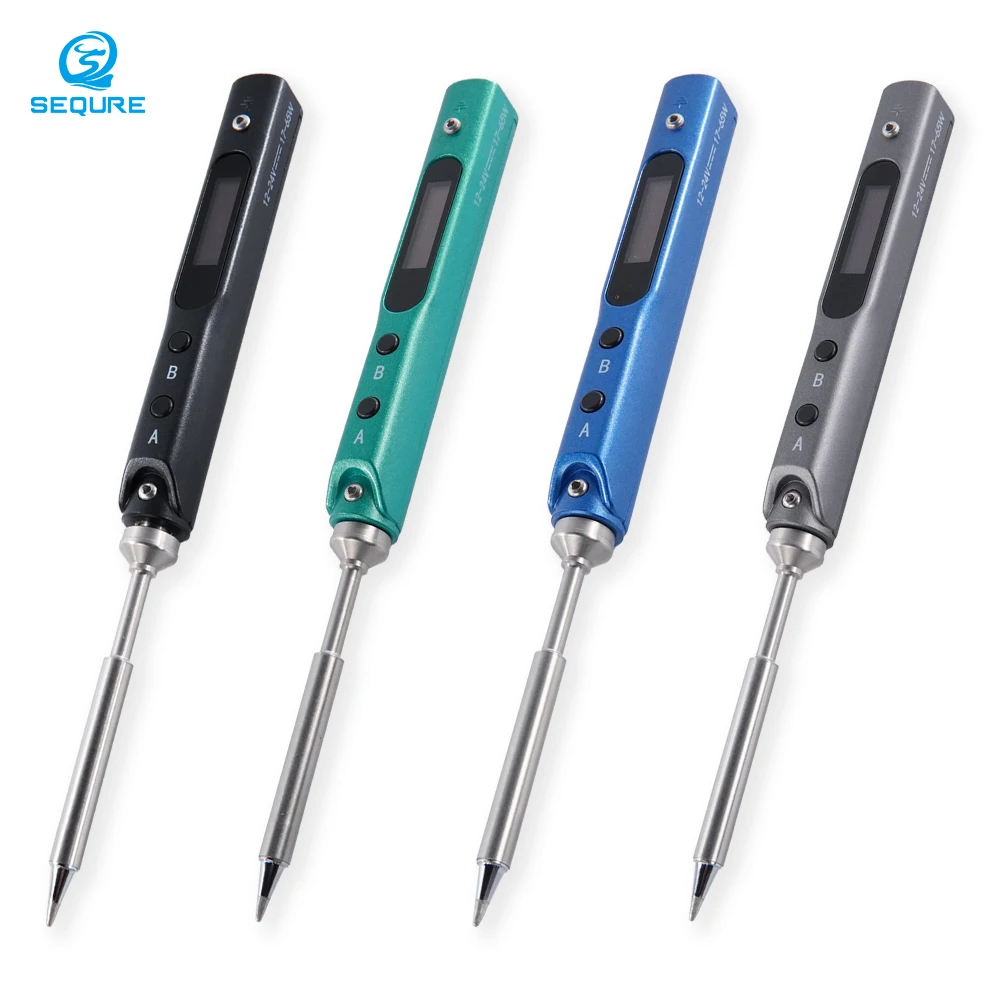 Sequre SQ001 Mini Electric Soldering Iron 65W Adjustable Temperature Smart Soldering Station Portable DIY Welding Repair Tools
Sequre SQ001 Mini Electric Soldering Iron 65W Adjustable Temperature Smart Soldering Station Portable DIY Welding Repair Tools