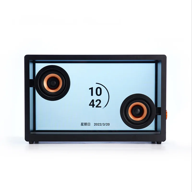 New Design Retro Blue Tooth Karaoke Transparent Led Computer Wireless Lyric Speaker Box Desktop Subwoofer
New Design Retro Blue Tooth Karaoke Transparent Led Computer Wireless Lyric Speaker Box Desktop Subwoofer