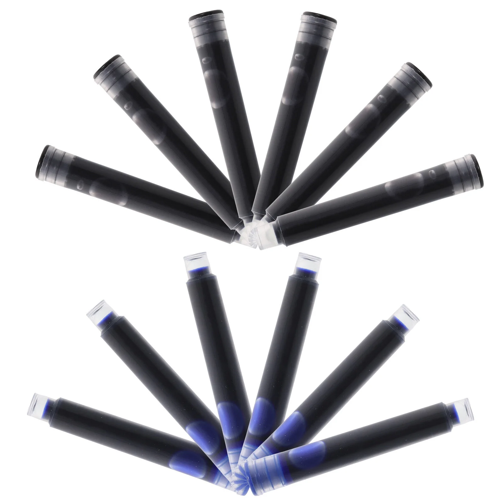 

100 Pcs Blue Accessories Supplies Office Ink Cartridges Refills Replaceable Fountain Pen Supolies Student
