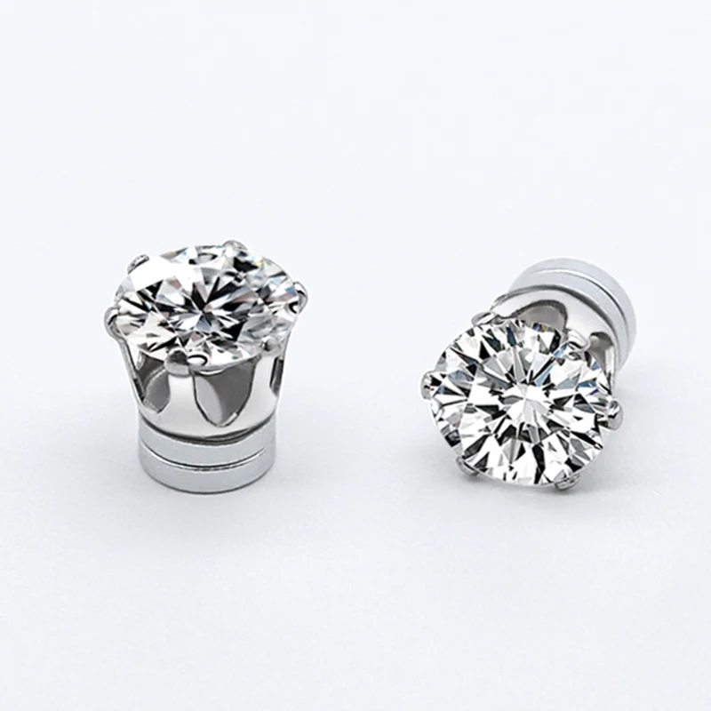 Unisex Magnetic Stud Earrings Round Crystal Rhinestone Clip Earrings Women Men Non Piercing Fake Earring Fashion Jewelry
Unisex Magnetic Stud Earrings Round Crystal Rhinestone Clip Earrings Women Men Non Piercing Fake Earring Fashion Jewelry