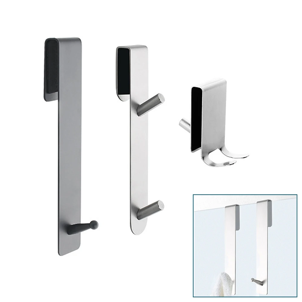 Bathroom Shower Door Hook Frameless Glass Door Towel Rack Stainless Steel Free Drilling Holder Hanger Multifunctional Fixtture
Bathroom Shower Door Hook Frameless Glass Door Towel Rack Stainless Steel Free Drilling Holder Hanger Multifunctional Fixtture