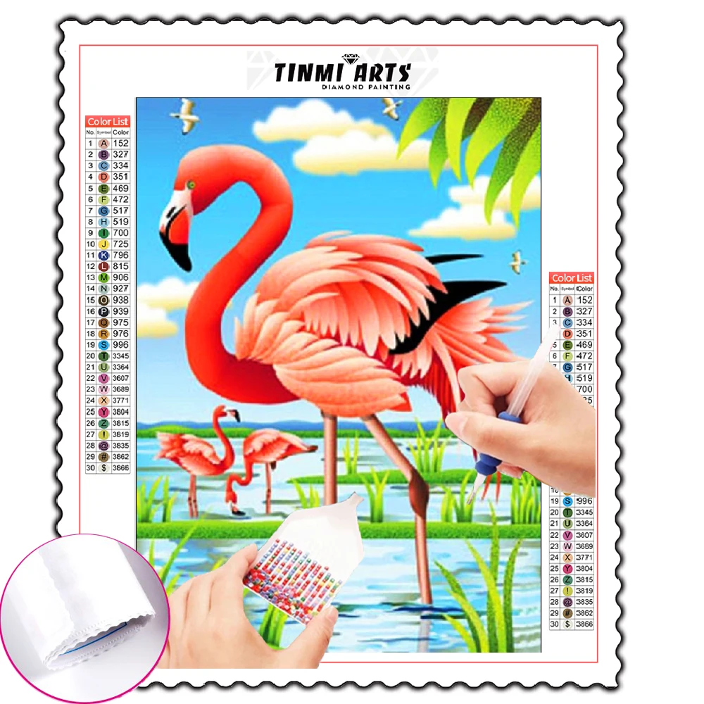 5D DIY Diamond Paintings Full Round Drill Red Flamingo Mosaic Art Animals Velet Canvas Kits Embroidery Stickers Decoration Home
5D DIY Diamond Paintings Full Round Drill Red Flamingo Mosaic Art Animals Velet Canvas Kits Embroidery Stickers Decoration Home