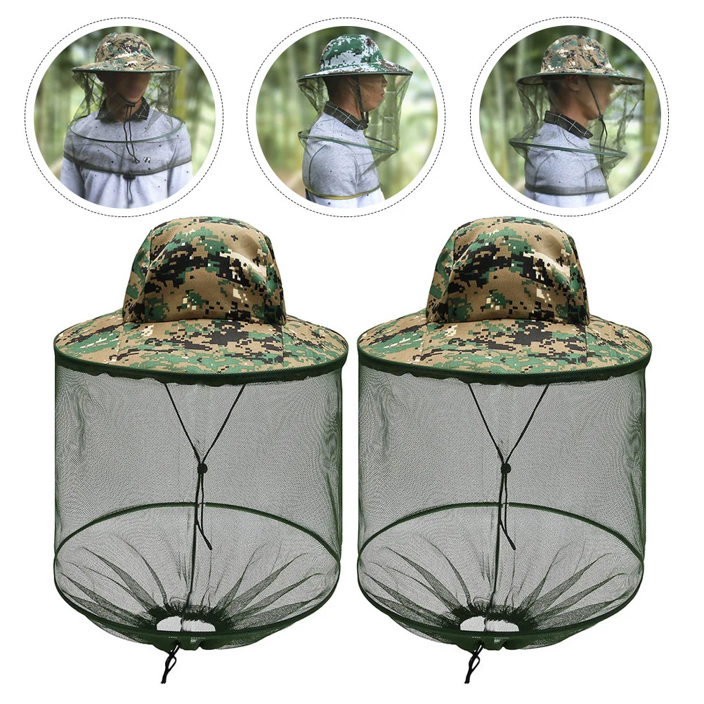 Hat Net Mosquito Head Bug Cap Fishingnetting Mesh Sun Veil Beekeepinghats Protection Face Camping Cover Garden Insect Beekeeper
Hat Net Mosquito Head Bug Cap Fishingnetting Mesh Sun Veil Beekeepinghats Protection Face Camping Cover Garden Insect Beekeeper