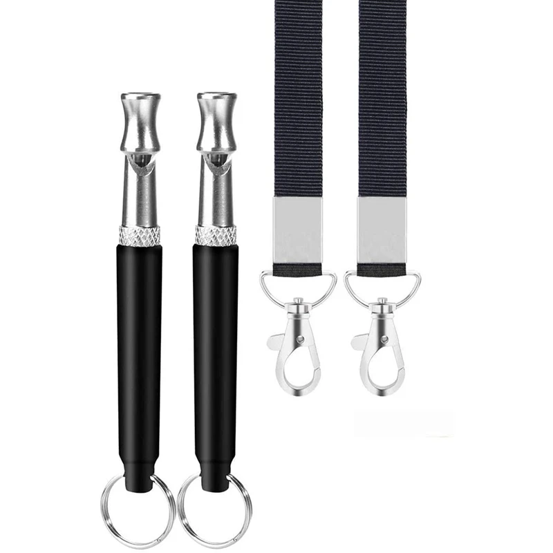 2 Pieces Of Ultrasonic Dog Whistle Stop Barking With Adjustable Tone Mute Ultrasonic Dog Training Whistle With Lanyard-FS-PHFU
2 Pieces Of Ultrasonic Dog Whistle Stop Barking With Adjustable Tone Mute Ultrasonic Dog Training Whistle With Lanyard-FS-PHFU