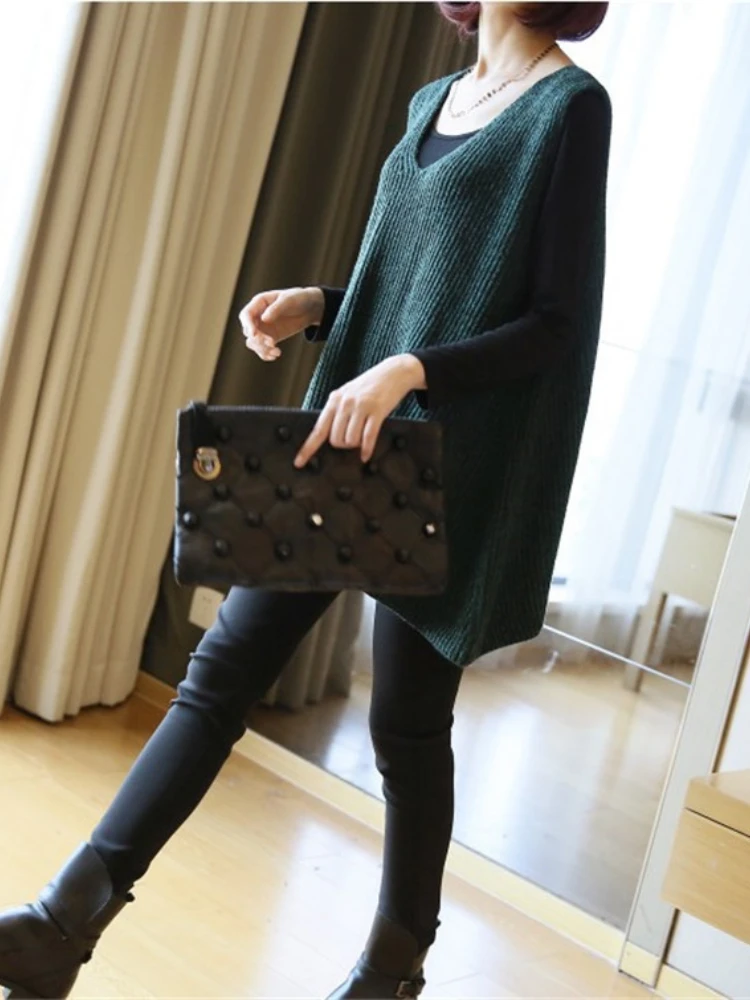 Модный вязаный жилет на каждый день, свободный свитер, жилет, Женский пуловер, топы без рукавов, новинка 2023, женский зимний и осенний T352
Модный вязаный жилет на каждый день, свободный свитер, жилет, Женский пуловер, топы без рукавов, новинка 2023, женский зимний и осенний T352