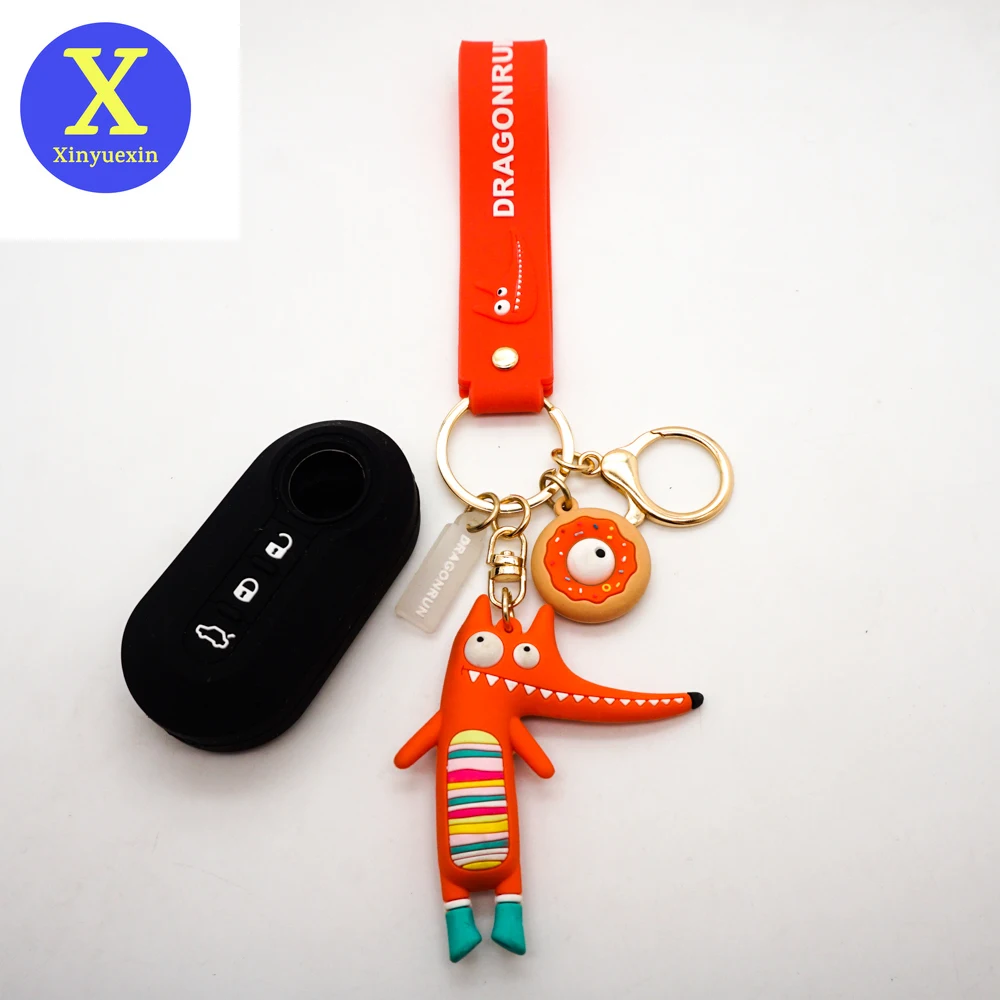 Xinyuexin for Fiat 500 Grande Punto Stilo Pando Ducato Flip Folding Remote Key Shell Fob Silicone Car Key Case Cover Fob 3Button
Xinyuexin for Fiat 500 Grande Punto Stilo Pando Ducato Flip Folding Remote Key Shell Fob Silicone Car Key Case Cover Fob 3Button
