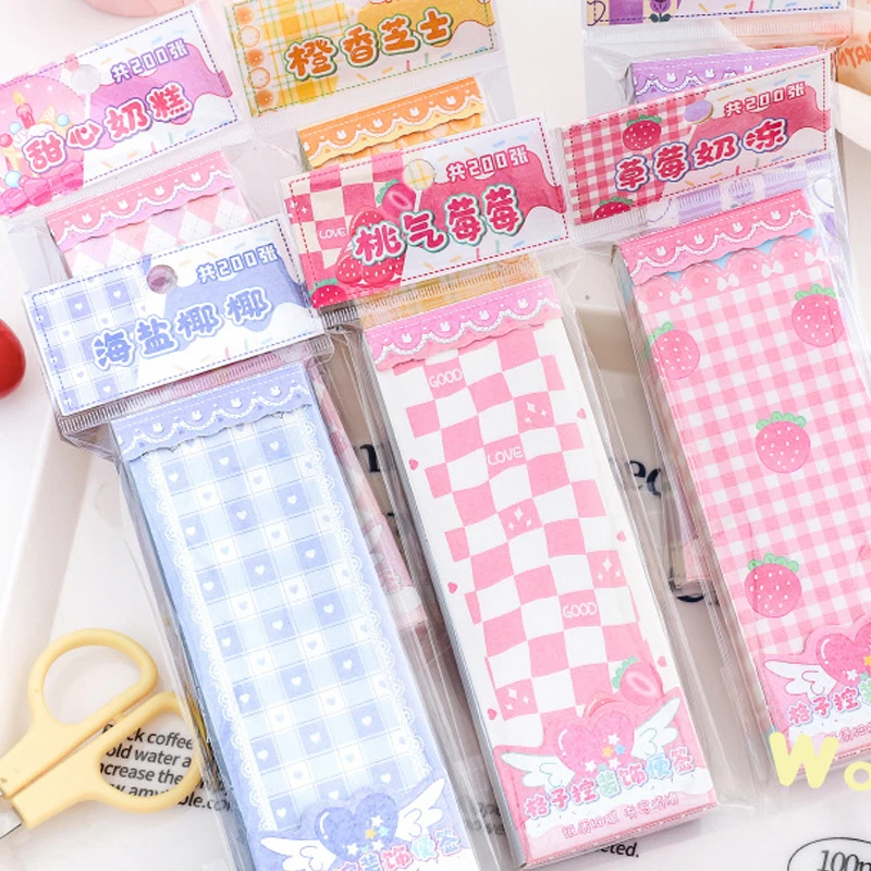 200PCS Lattice Series Decorative Memo Pad Material Paper Simple Korean Style Backing Material Paper Stationery Supplies
200PCS Lattice Series Decorative Memo Pad Material Paper Simple Korean Style Backing Material Paper Stationery Supplies