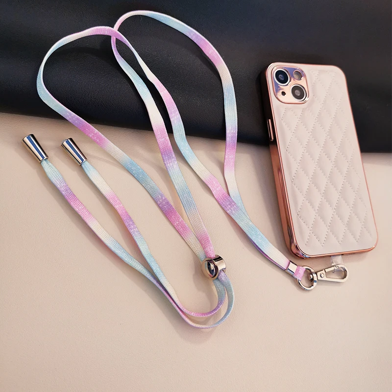Crossbody Style Colorful Painted Braided Lanyard for Iphone Camera Holders Keys Lanyard with Clip Universal Mobile Phone Lanyard
Crossbody Style Colorful Painted Braided Lanyard for Iphone Camera Holders Keys Lanyard with Clip Universal Mobile Phone Lanyard