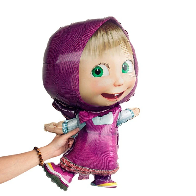 Masha and The Bear Aluminum Film Balloon Animal Theme Balloons Birthday Party Decoration Toys Gifts for Kids
Masha and The Bear Aluminum Film Balloon Animal Theme Balloons Birthday Party Decoration Toys Gifts for Kids