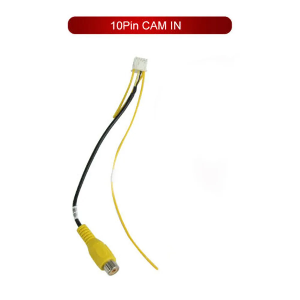10Pin Rear View Backup Camera Cable Adaptor RCA For Car Stereo Radio DVD Car Accessories High Quality Video Conversion Cable
10Pin Rear View Backup Camera Cable Adaptor RCA For Car Stereo Radio DVD Car Accessories High Quality Video Conversion Cable