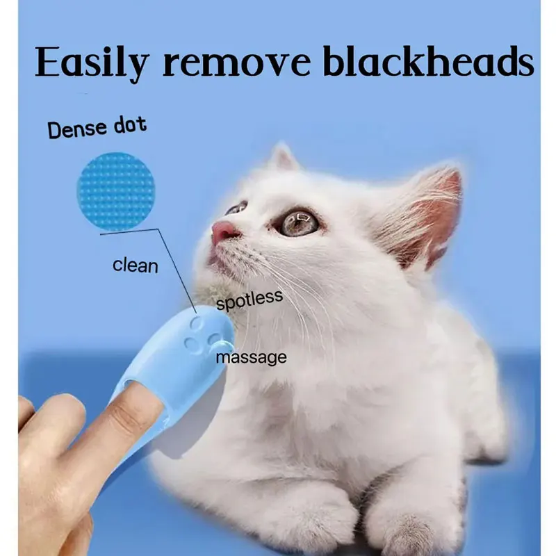 Portable Cat Cleaning Black Chin Brush Can Help Wipe the Silicone Brush to Clean the Tears and Grease Dirt of Pet Cats and Dogs
Portable Cat Cleaning Black Chin Brush Can Help Wipe the Silicone Brush to Clean the Tears and Grease Dirt of Pet Cats and Dogs