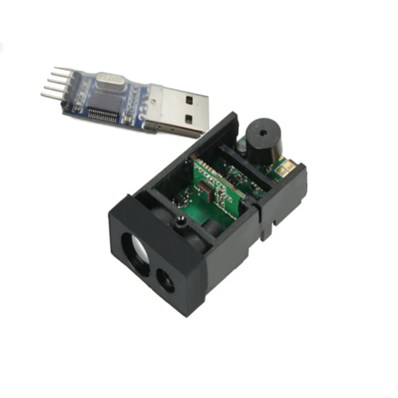 50M/164Ft Laser-Distance Measuring Sensor Range Finder Module Low Cost Diastimeter Single & Continuous Measurement
50M/164Ft Laser-Distance Measuring Sensor Range Finder Module Low Cost Diastimeter Single & Continuous Measurement