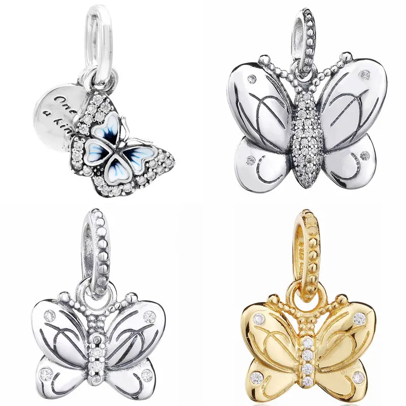 Подвеска-бабочка из серебра 925 пробы с синей эмалью
Подвеска-бабочка из серебра 925 пробы с синей эмалью