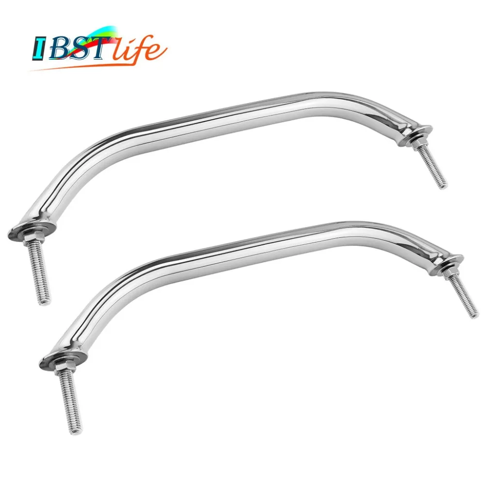 2PCS Marine Grade SS304 Grab Handle Door Handrail Grip Rail Grab Bar Handle with bolt Boat Hatch Yacht Marine Bathroom Hardware
2PCS Marine Grade SS304 Grab Handle Door Handrail Grip Rail Grab Bar Handle with bolt Boat Hatch Yacht Marine Bathroom Hardware