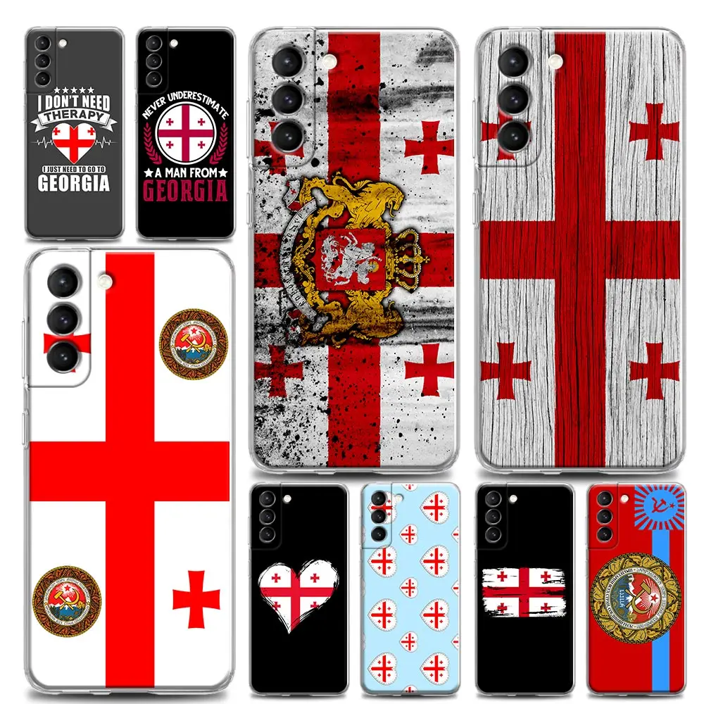 Coat Arms Georgia SSR Clear Samsung S22 Ultra Case For Galaxy S21 S20 FE S22 Ultra S10 S9 Plus Cases Soft Cover Flag of Georgia
Coat Arms Georgia SSR Clear Samsung S22 Ultra Case For Galaxy S21 S20 FE S22 Ultra S10 S9 Plus Cases Soft Cover Flag of Georgia