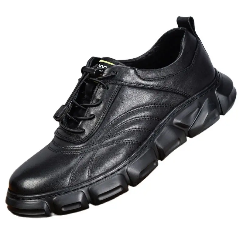 High Quality Designer Men's Leather Sneakers Fashion Cow Leather Casual Shoes for Men Comfortable Walking Shoes
High Quality Designer Men's Leather Sneakers Fashion Cow Leather Casual Shoes for Men Comfortable Walking Shoes