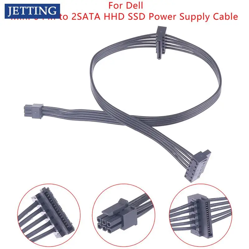 Кабель жесткого диска Mini 6 Pin-2 SATA, кабель питания SSD, кабель питания для оптического привода, шнур питания для материнской платы Dell
Кабель жесткого диска Mini 6 Pin-2 SATA, кабель питания SSD, кабель питания для оптического привода, шнур питания для материнской платы Dell