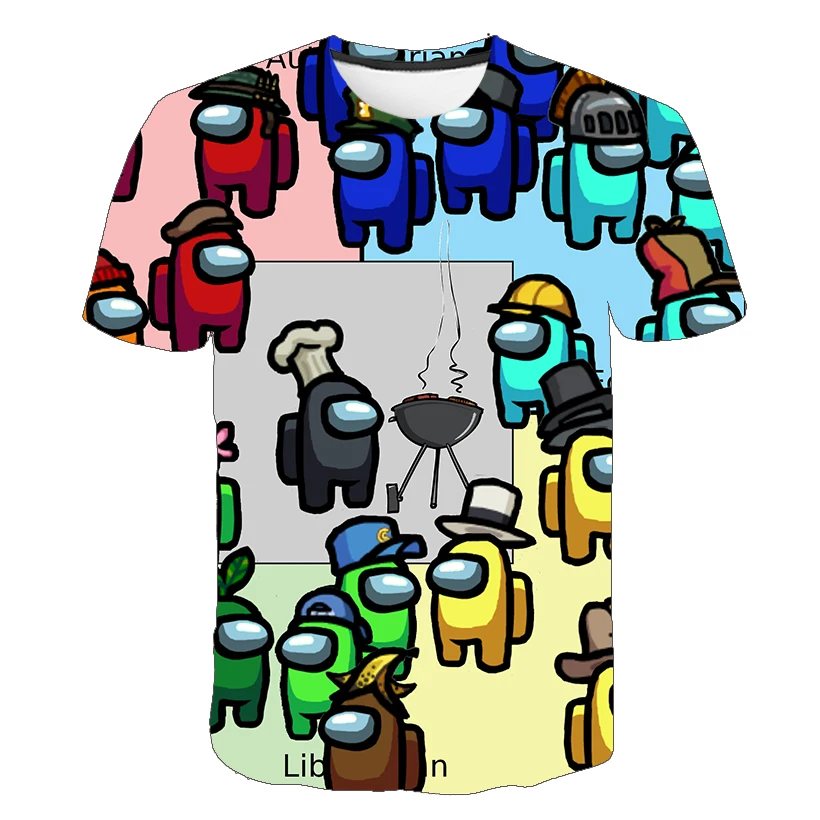 Children among us 3d t-shirt Tops Baby Girl T-shirt boys girls Tee Shirts Children Girl 3-14 Years Summer Short Sleeves Tees
Children among us 3d t-shirt Tops Baby Girl T-shirt boys girls Tee Shirts Children Girl 3-14 Years Summer Short Sleeves Tees
