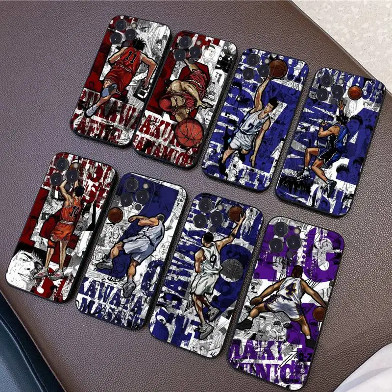 Cute Cartoon Slam Dunk Phone Case Silicone Soft For iphone 14 13 12 11 Pro Mini XS MAX 8 7 6 Plus X 2020 XR Shell
Cute Cartoon Slam Dunk Phone Case Silicone Soft For iphone 14 13 12 11 Pro Mini XS MAX 8 7 6 Plus X 2020 XR Shell