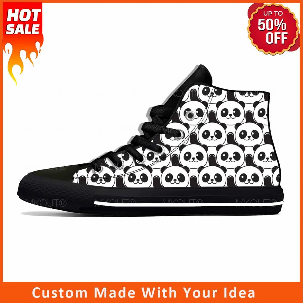 Animal Panda Pattern Anime Cartoon Manga Comic Casual Cloth Shoes High Top Comfortable Breathable 3D Print Men Women Sneakers
Animal Panda Pattern Anime Cartoon Manga Comic Casual Cloth Shoes High Top Comfortable Breathable 3D Print Men Women Sneakers