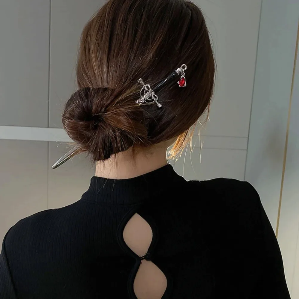 Fashionable Daily Jewelry Chinese Style Hairpin Headdress Vintage Hairpin Hair Accessories Ponytail Holder Hair Sticks 
Fashionable Daily Jewelry Chinese Style Hairpin Headdress Vintage Hairpin Hair Accessories Ponytail Holder Hair Sticks