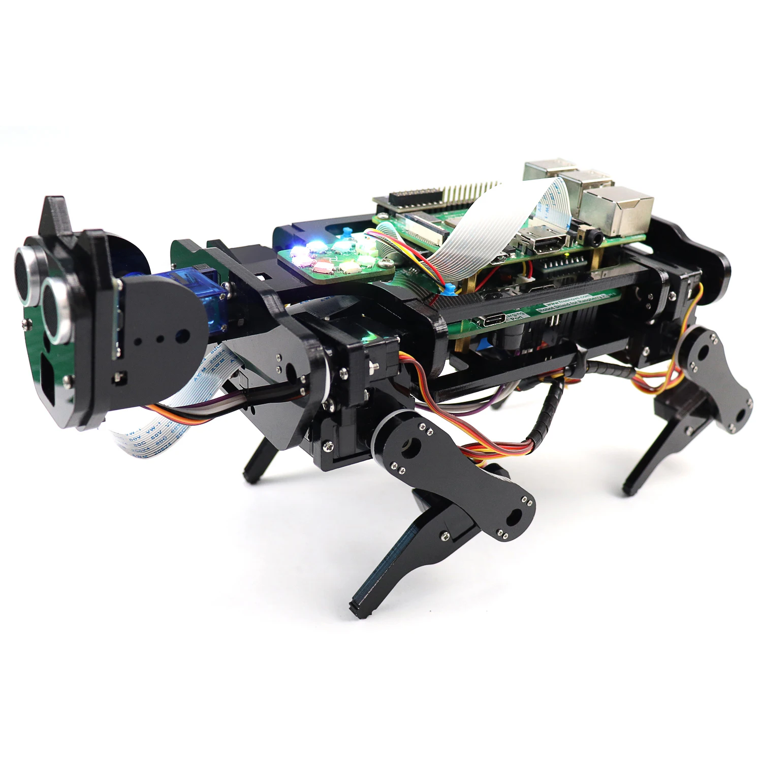 Freenove робот собака комплект для Raspberry Pi 4 B 3 B + B A +, ходьба, самобалансировка, отслеживание мячей, распознавание лица, ультразвуковой
Freenove робот собака комплект для Raspberry Pi 4 B 3 B + B A +, ходьба, самобалансировка, отслеживание мячей, распознавание лица, ультразвуковой