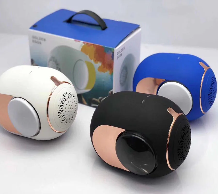 Hot Selling Cool Little Golden Egg Bluetooth Speaker With Dual Diaphragm Portable Ultra Long Endurance Outdoor Audio Input Tf
Hot Selling Cool Little Golden Egg Bluetooth Speaker With Dual Diaphragm Portable Ultra Long Endurance Outdoor Audio Input Tf