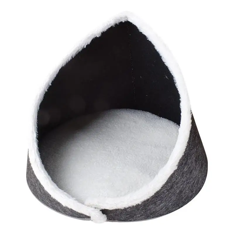 Cat Cave Bed Semi-enclosed Round Felt Bed Pet Nest Tent With Reusable Cushion Cat Cave Bed Easily Clean Versatile Indoor Cats
Cat Cave Bed Semi-enclosed Round Felt Bed Pet Nest Tent With Reusable Cushion Cat Cave Bed Easily Clean Versatile Indoor Cats