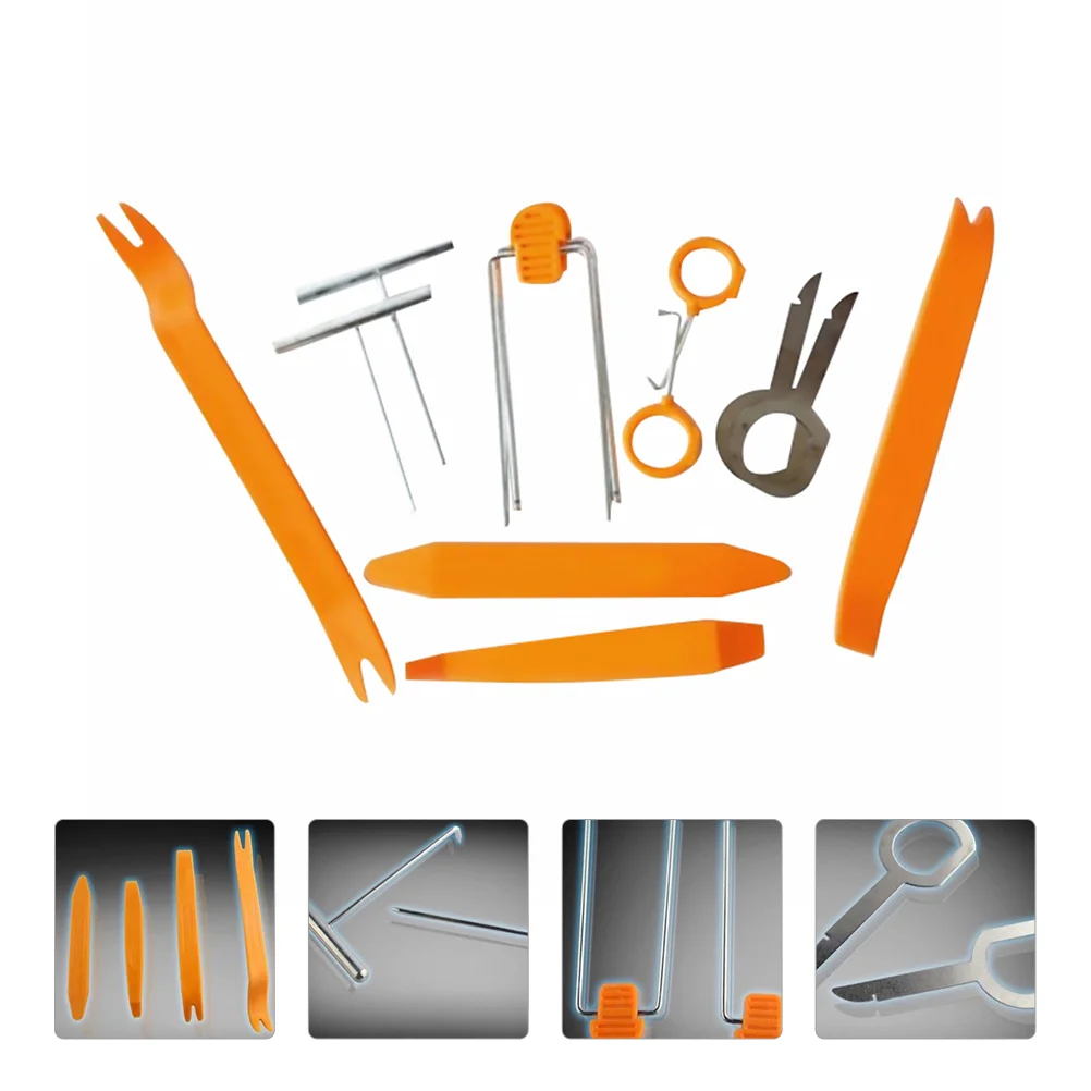 12Pcs Practical Car Trim Removal Tools Auto Door Panel Removal Tools Device
12Pcs Practical Car Trim Removal Tools Auto Door Panel Removal Tools Device