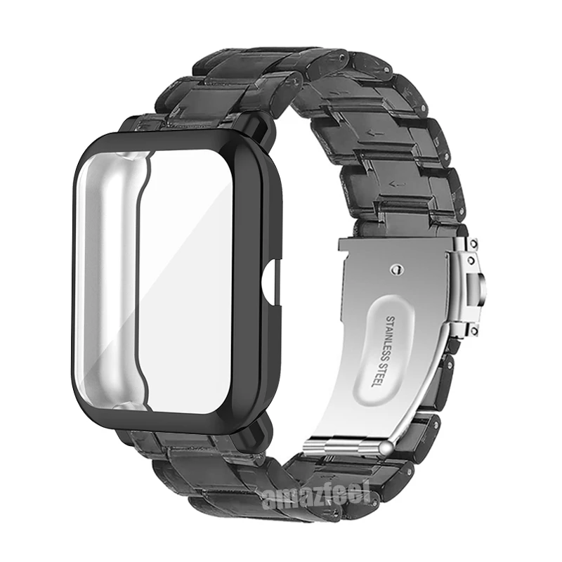 Clear Resin Strap Case Protector For Amazfit Bip U Pro S Lite GTS 2 mini Bracelet for Amazfit GT3 2 2e Wrist Band Shell Cover
Clear Resin Strap Case Protector For Amazfit Bip U Pro S Lite GTS 2 mini Bracelet for Amazfit GT3 2 2e Wrist Band Shell Cover
