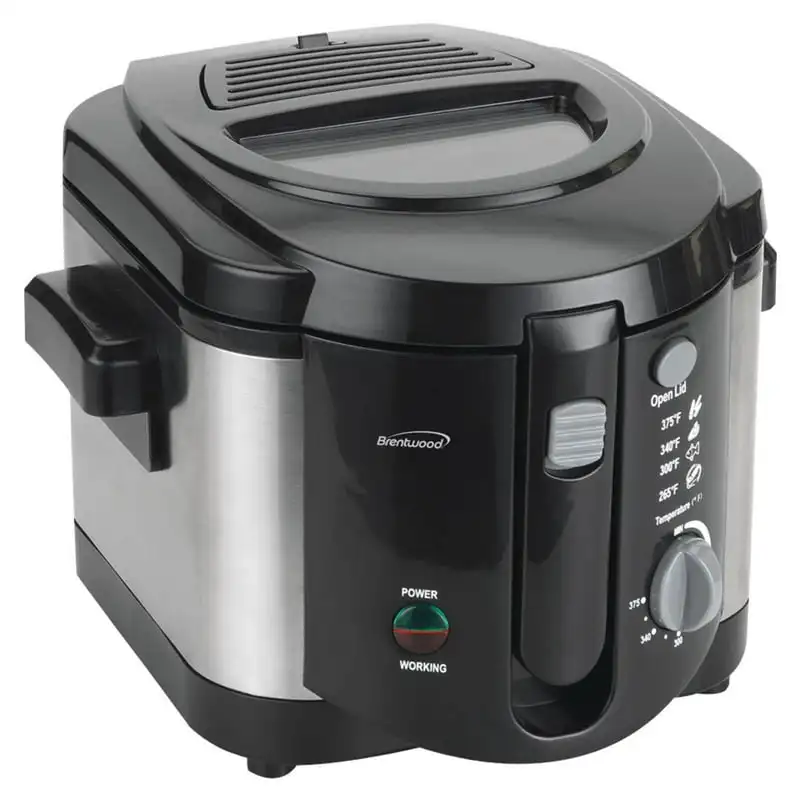 

DF-720 1200w 8-Cup Electric Deep Fryer - Stainless Steel