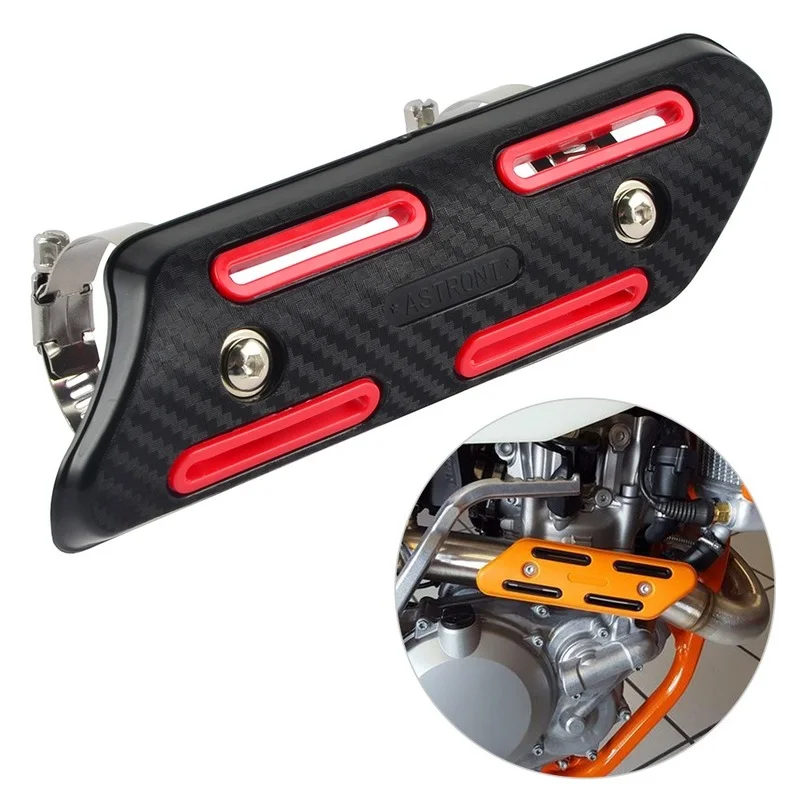 Motorcycle Exhaust Heat Shield Protector Guard 4 STROKE Heat dissipation and anti scalding exhaust pipe diameters from 25mm-51mm
Motorcycle Exhaust Heat Shield Protector Guard 4 STROKE Heat dissipation and anti scalding exhaust pipe diameters from 25mm-51mm