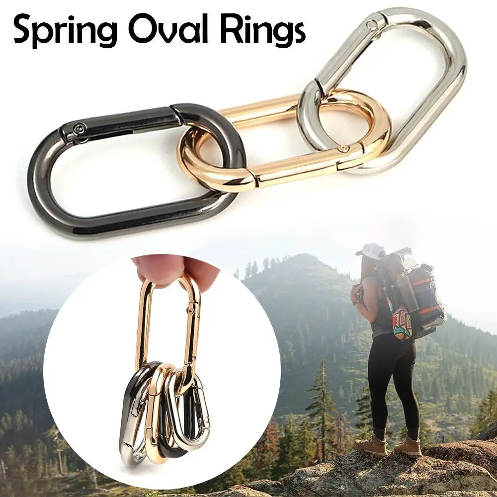 Tools Accessories Zinc Alloy Plated Camping Hiking Handbags Clips Outdoor Carabiner Spring Oval Rings Bag Belt Buckles
Tools Accessories Zinc Alloy Plated Camping Hiking Handbags Clips Outdoor Carabiner Spring Oval Rings Bag Belt Buckles