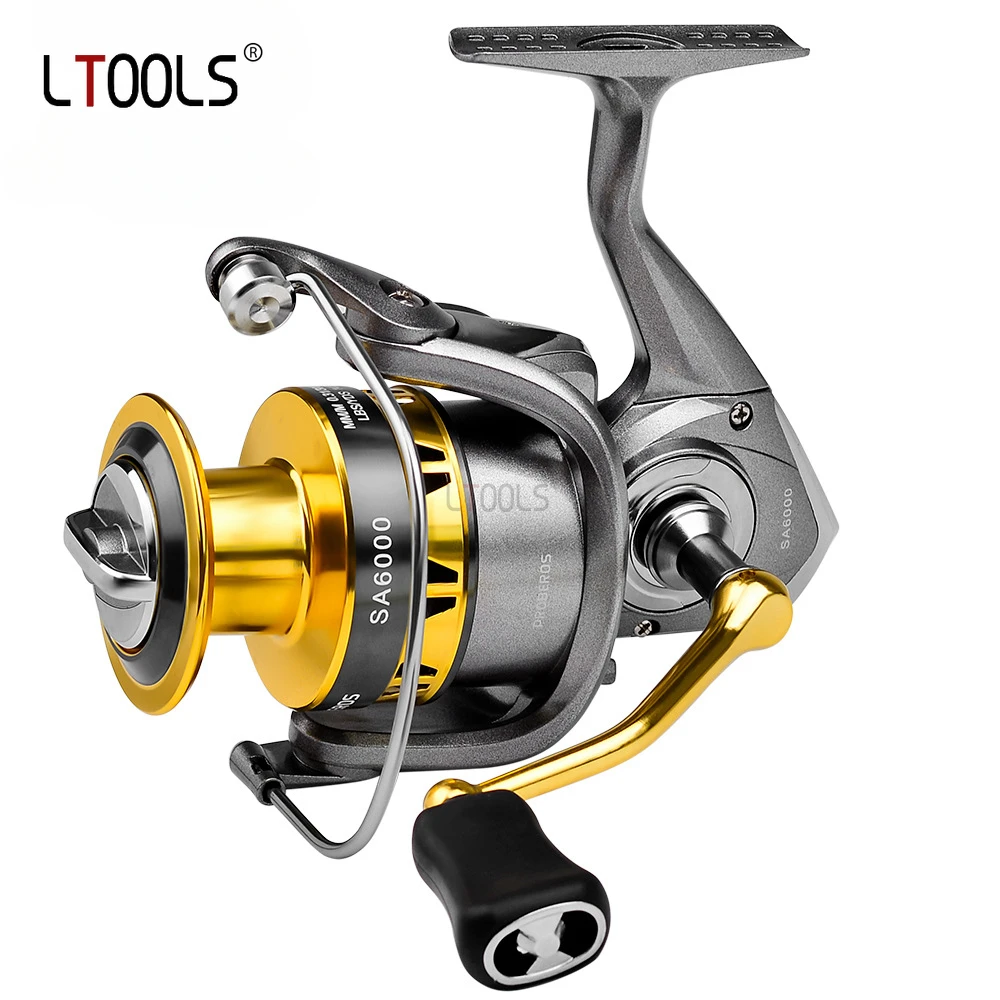 New Spinning Reel 5.1:1/5.2:1 High Speed Fishing Reel SA1000-6000 Series CNC Mechine Fishing Wheel Metal Spool Fishing Tackle
New Spinning Reel 5.1:1/5.2:1 High Speed Fishing Reel SA1000-6000 Series CNC Mechine Fishing Wheel Metal Spool Fishing Tackle