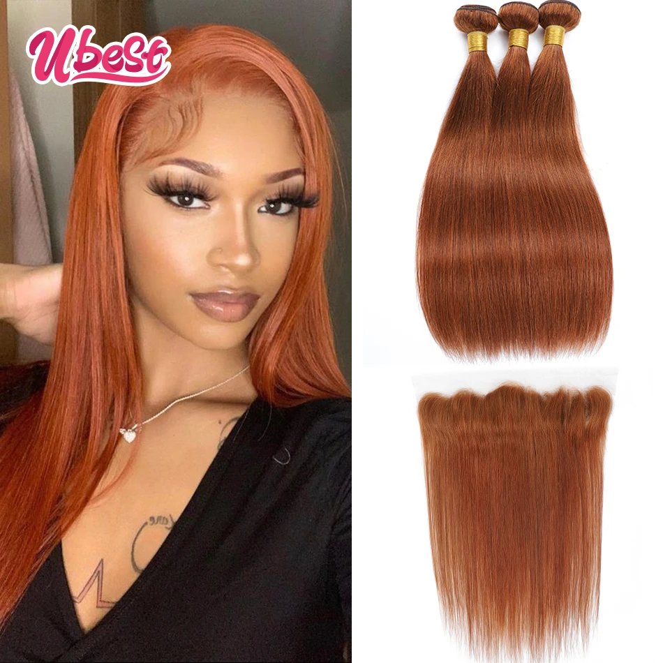 Orange Brown Bundles With 13x4 Lace Frontal Striaght Hair Bundles With Closure Brazilian Hair Weave Bundles With Closure Remy
Orange Brown Bundles With 13x4 Lace Frontal Striaght Hair Bundles With Closure Brazilian Hair Weave Bundles With Closure Remy