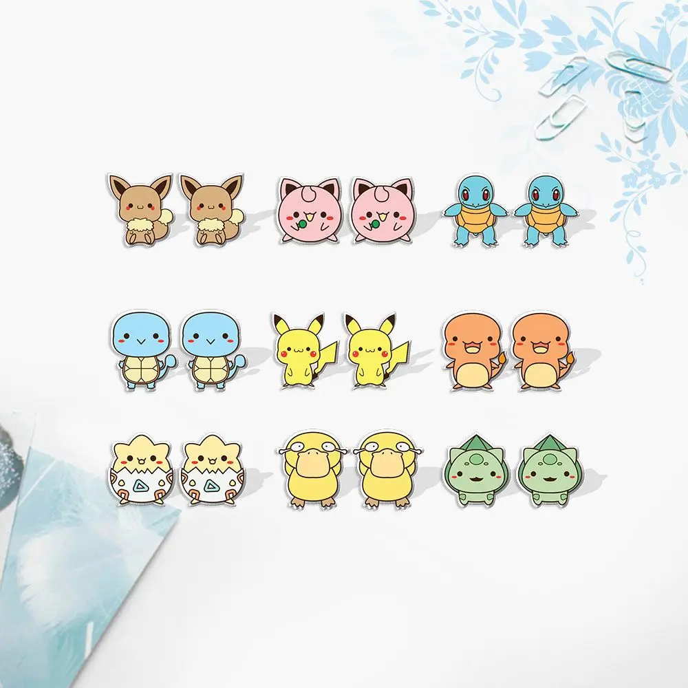 PokemonPikachu Small Fire Dragon Heat Shrink Earrings DIY Earrings Women's Earrings Handmade Resin Earrings
PokemonPikachu Small Fire Dragon Heat Shrink Earrings DIY Earrings Women's Earrings Handmade Resin Earrings