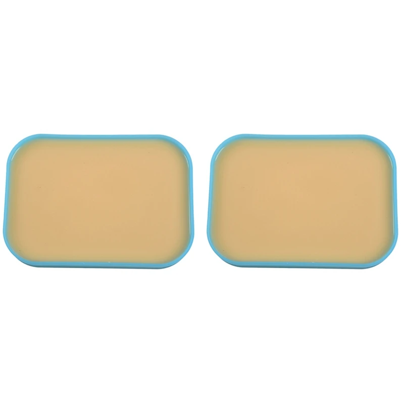 2X Incision Silicone Suture Training Pad Practice Human Skin Model 
2X Incision Silicone Suture Training Pad Practice Human Skin Model