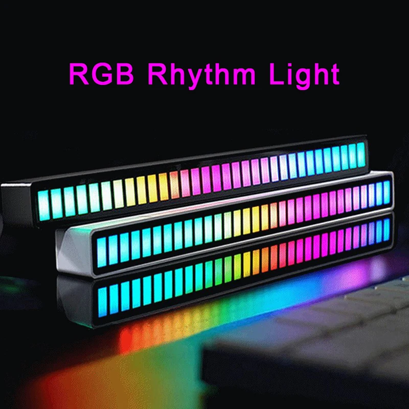 RGB Voice Control Audio Voice Control Music Rhythm Lamp Led Atmosphere Light Computer Car Atmosphere LED Pickup Light
RGB Voice Control Audio Voice Control Music Rhythm Lamp Led Atmosphere Light Computer Car Atmosphere LED Pickup Light