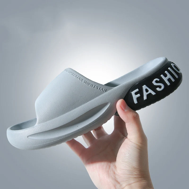 Men Beach Slippers Thick Sole Comfortable Slides Women Soft EVA Injection Shoes Outdoor Beach Sandal Non-slip Slippers Flip Flop
Men Beach Slippers Thick Sole Comfortable Slides Women Soft EVA Injection Shoes Outdoor Beach Sandal Non-slip Slippers Flip Flop