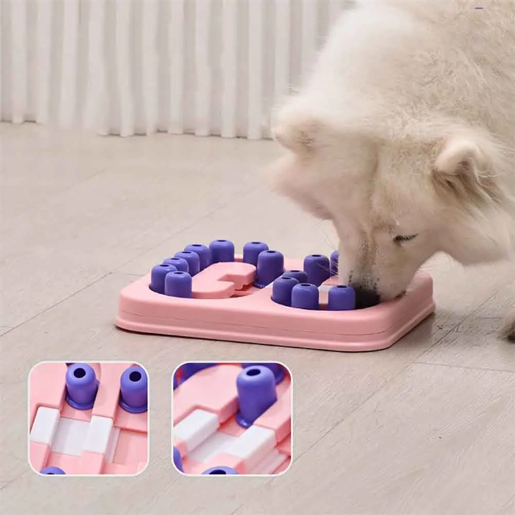 Dog Slow Feeder Interactive Puzzle Toys Increase Puppy IQ Slowly Eating Food Dispenser Non Slip Pet Training Game Feeder Bowl
Dog Slow Feeder Interactive Puzzle Toys Increase Puppy IQ Slowly Eating Food Dispenser Non Slip Pet Training Game Feeder Bowl