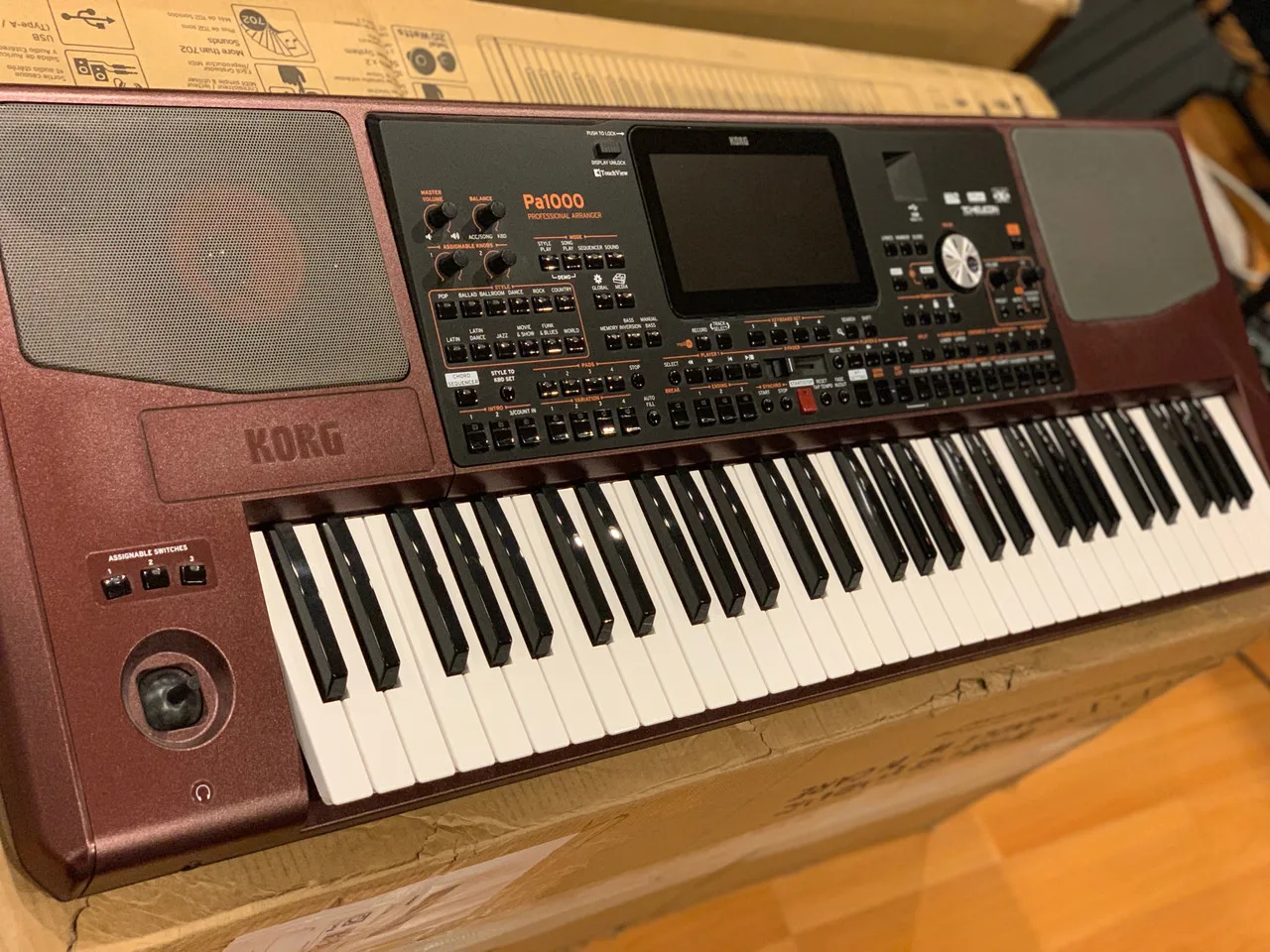 ORIGINAL KORG PA 1000 PA1000 Key keyboard PA 1000 Professional Arranger Piano
ORIGINAL KORG PA 1000 PA1000 Key keyboard PA 1000 Professional Arranger Piano