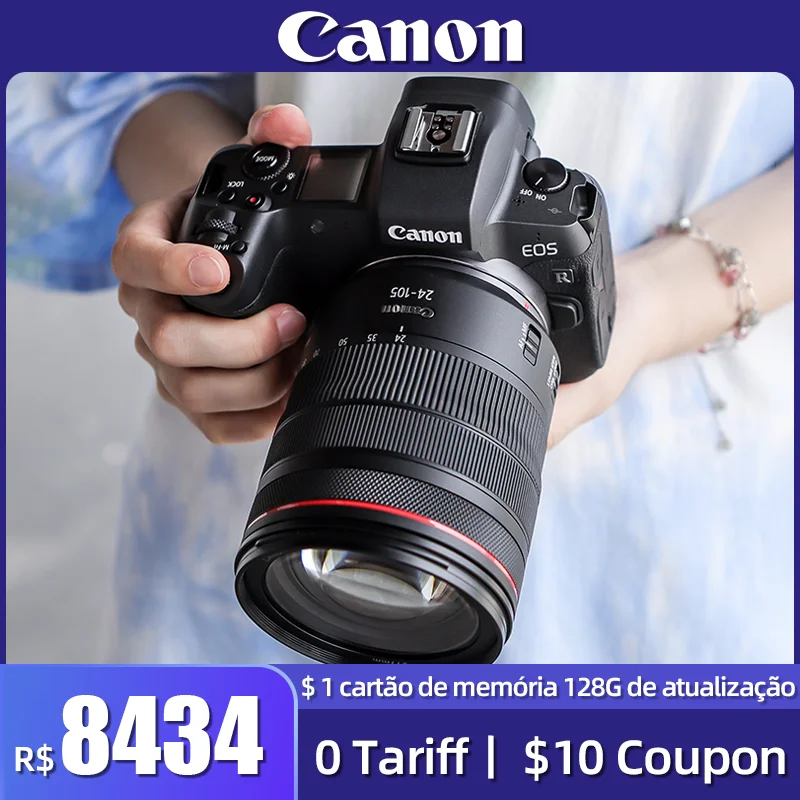 Canon Camera Canon EOS R Full Frame Mirrorless Camera Digital Camera With RF 24-105mm F4.0 IS STM Lens Professional Photography
Canon Camera Canon EOS R Full Frame Mirrorless Camera Digital Camera With RF 24-105mm F4.0 IS STM Lens Professional Photography