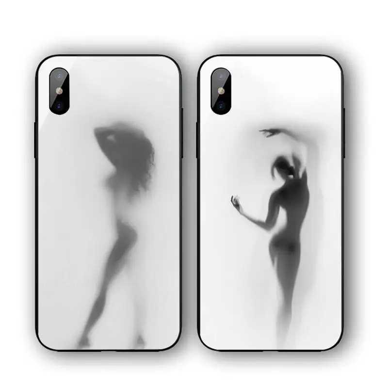 

Woman Silhouettes Sexy Lady Girl Phone Case For Iphone 11 12 13 14 Pro Max 7 8 Plus X Xr Xs Max Se2020 Tempered Glass Cove